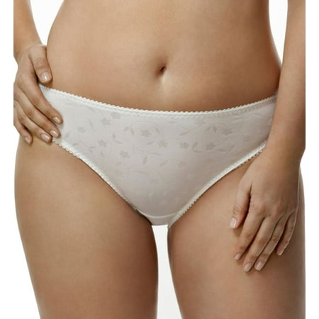 Women s Elila 3405 Jacquard Panty (White 9X)