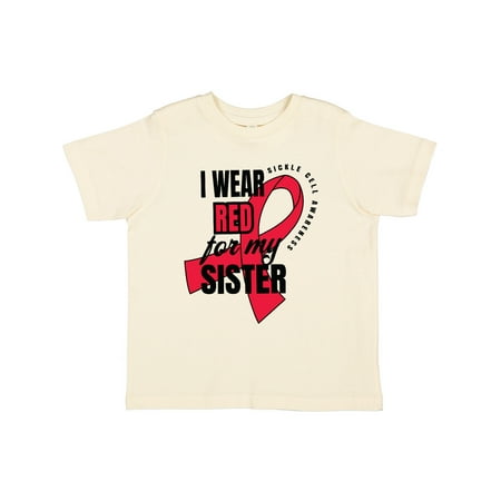 Inktastic Sickle Cell Awareness I Wear Red For My Sister Gift Toddler Boy or Toddler Girl T-Shirt
Inktastic Sickle Cell Awareness I Wear Red For My Sister Gift Toddler Boy or Toddler Girl T-Shirt