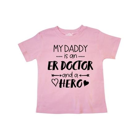 Inktastic My Daddy is an ER Doctor and a Hero Gift Toddler Boy or Toddler Girl T-Shirt
Inktastic My Daddy is an ER Doctor and a Hero Gift Toddler Boy or Toddler Girl T-Shirt