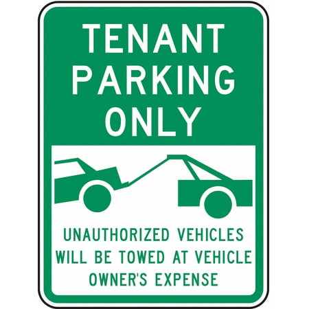 Lyle Tennant Parking Sign 24 x 18 RP-125-18HA