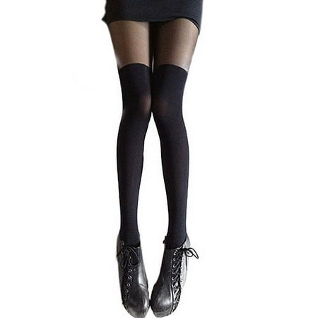 Black Mixed Colors Gipsy Mock Ribbed Knee Tights Thigh High Pantyhose
Black Mixed Colors Gipsy Mock Ribbed Knee Tights Thigh High Pantyhose