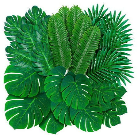 108 Pack Palm Leaves Artificial Tropical Monstera-6 Kind Artificial Green Palm Leaf with Stems for Hawaiian Luau Party
108 Pack Palm Leaves Artificial Tropical Monstera-6 Kind Artificial Green Palm Leaf with Stems for Hawaiian Luau Party