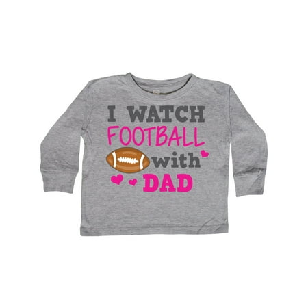 Inktastic I Watch Football with My Dad Gift Toddler Boy or Toddler Girl Long Sleeve T-Shirt
Inktastic I Watch Football with My Dad Gift Toddler Boy or Toddler Girl Long Sleeve T-Shirt