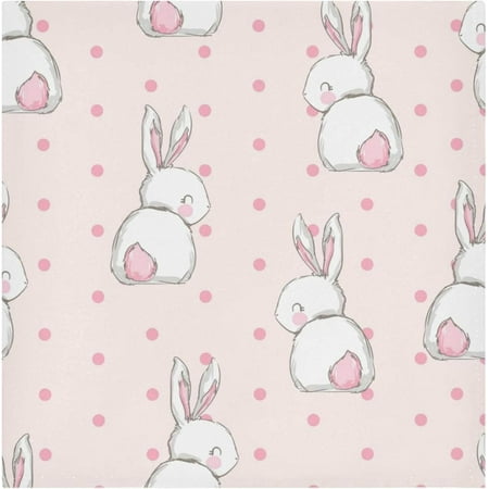 Hyjoy 20*20in Cute Rabbit Easter Napkins Dinner Napkins Cloth Set of 1 Soft Polyester Reusable Dinner Napkin for Family Restaurant Weddings Parties Holiday Dinner Home Decorative
Hyjoy 20*20in Cute Rabbit Easter Napkins Dinner Napkins Cloth Set of 1 Soft Polyester Reusable Dinner Napkin for Family Restaurant Weddings Parties Holiday Dinner Home Decorative