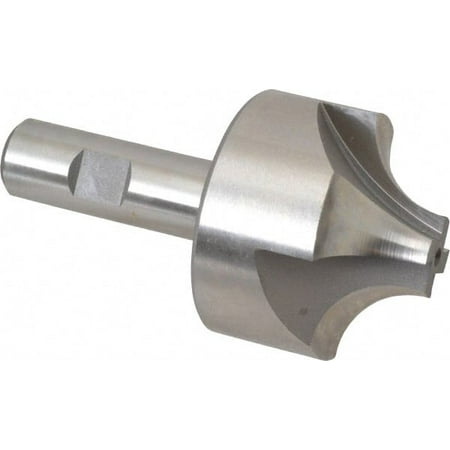Hertel 3/4 Radius 2-1/4 Diam 4 Flute HSS Corner Rounding End Mill Single End Uncoated 4-1/8 OAL 3/4 Shank Diam
Hertel 3/4 Radius 2-1/4 Diam 4 Flute HSS Corner Rounding End Mill Single End Uncoated 4-1/8 OAL 3/4 Shank Diam