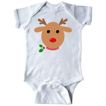 Inktastic boy reindeer Gift Baby Boy or Baby Girl Bodysuit