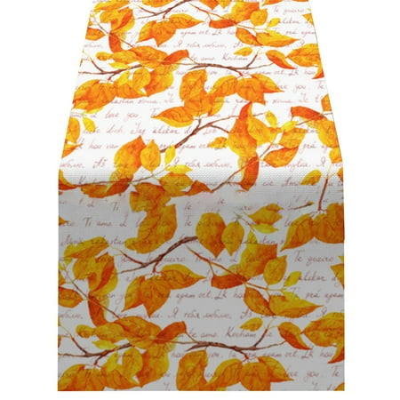 Guvpev Fall Decor Thanksgiving Table Runner Pumpkin Fall Leaves Kitchen Decor Linen Burlap Table Runner for Table Seasonal Fall Thanksgiving Holiday Decor Harvest Table Decor (13 x 72 )
Guvpev Fall Decor Thanksgiving Table Runner Pumpkin Fall Leaves Kitchen Decor Linen Burlap Table Runner for Table Seasonal Fall Thanksgiving Holiday Decor Harvest Table Decor (13 x 72 )