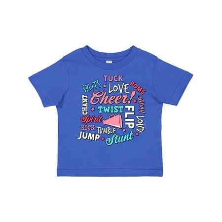 Inktastic Cheer Word Salad with Megaphone and Stars Gift Toddler Toddler Girl T-Shirt 
Inktastic Cheer Word Salad with Megaphone and Stars Gift Toddler Toddler Girl T-Shirt