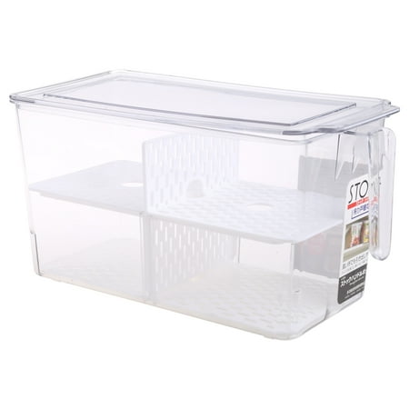 ZENTREE Multi-purpose Stackable Food Storage Box with Handle Large Capacity Fresh Keeping Case for Vegetable Fruit Kitchen Tool
ZENTREE Multi-purpose Stackable Food Storage Box with Handle Large Capacity Fresh Keeping Case for Vegetable Fruit Kitchen Tool