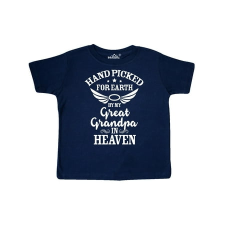 Inktastic Handpicked for Earth By My Great Grandpa in Heaven Gift Toddler Boy or Toddler Girl T-Shirt
Inktastic Handpicked for Earth By My Great Grandpa in Heaven Gift Toddler Boy or Toddler Girl T-Shirt