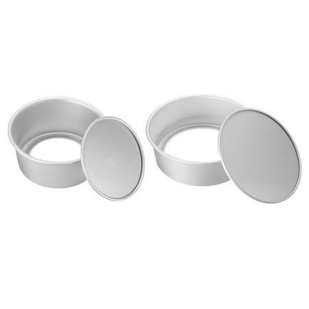 Uxcell Round Cake Pan with Removable Loose Bottom 6 /8 Small Cheesecake Pan Anodized Aluminum Nonstick Baking Pan
Uxcell Round Cake Pan with Removable Loose Bottom 6 /8 Small Cheesecake Pan Anodized Aluminum Nonstick Baking Pan
