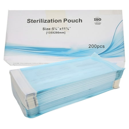 ACOUTO 200pcs Disposable Self Sealing Cleaning Pouch For Materials (135 X 290mm)
ACOUTO 200pcs Disposable Self Sealing Cleaning Pouch For Materials (135 X 290mm)