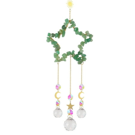 Wanwan Decorative Suncatcher Pendant Sparkling Novelty Rainbow Maker Hanging Wind Chime Home Decor
Wanwan Decorative Suncatcher Pendant Sparkling Novelty Rainbow Maker Hanging Wind Chime Home Decor