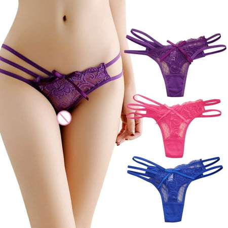 Larisalt Cotton Thongs For Women Seamless Thongs for Women No Show Panties V-waisted Stretch Breathable Thong Underwear Purple One Size
Larisalt Cotton Thongs For Women Seamless Thongs for Women No Show Panties V-waisted Stretch Breathable Thong Underwear Purple One Size
