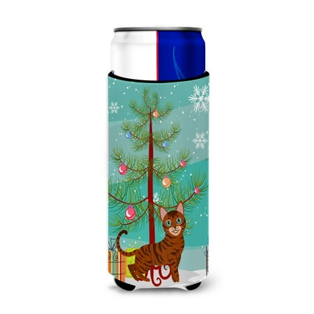Caroline s Treasures BB4434MUK Toyger Cat Merry Christmas Tree Michelob Ultra Hugger for slim cans Slim Can
Caroline s Treasures BB4434MUK Toyger Cat Merry Christmas Tree Michelob Ultra Hugger for slim cans Slim Can