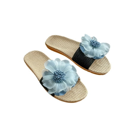 Lacyhop Ladies Slide Sandal Beach Flat Sandals Summer Slippers Indoor Outdoor Non-Slip Slides Open Toe Flower Shoes Black 5.5-6
Lacyhop Ladies Slide Sandal Beach Flat Sandals Summer Slippers Indoor Outdoor Non-Slip Slides Open Toe Flower Shoes Black 5.5-6