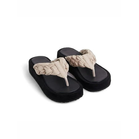 Sanviglor Women Flip-flops Beach Platform Sandals Summer Slides Pool Lightweight Fashion Slippers Non-slip Slip On Casual Shoes Beige 4.5
Sanviglor Women Flip-flops Beach Platform Sandals Summer Slides Pool Lightweight Fashion Slippers Non-slip Slip On Casual Shoes Beige 4.5