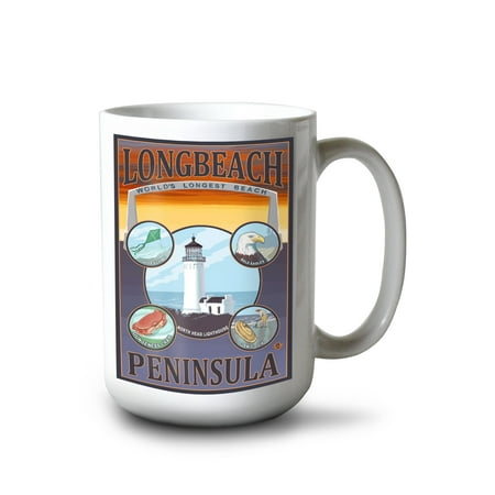 15 fl oz Ceramic Mug Long Beach Washington Travel Poster Dishwasher & Microwave Safe
15 fl oz Ceramic Mug Long Beach Washington Travel Poster Dishwasher & Microwave Safe