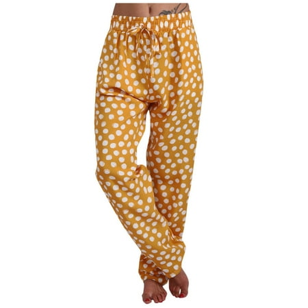 Qufokar Pajama Bottoms Women Leopard Pants Casual Long Print Waist Elastic Straight Drawstring Plus Pants Size Loose Women Pants
Qufokar Pajama Bottoms Women Leopard Pants Casual Long Print Waist Elastic Straight Drawstring Plus Pants Size Loose Women Pants