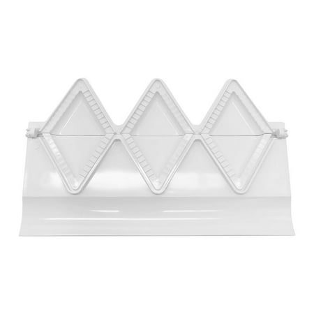 Famure Dumpling Maker Triangle Ravioli/Pierogi Presser Set 3 Holes Dumplings Press Mold Chinese Dumpling Pie Pastry Home Kitchen Tools Cooking Accessories Baubles 11.3x4.3x1in
Famure Dumpling Maker Triangle Ravioli/Pierogi Presser Set 3 Holes Dumplings Press Mold Chinese Dumpling Pie Pastry Home Kitchen Tools Cooking Accessories Baubles 11.3x4.3x1in