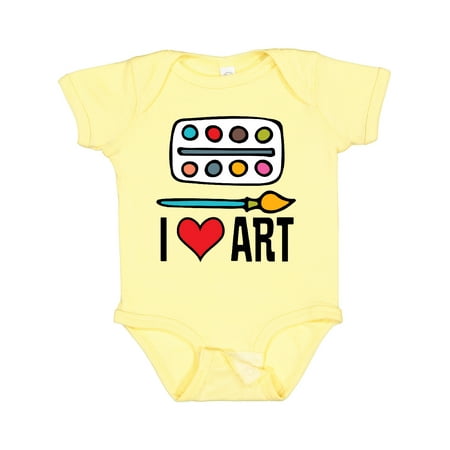 Inktastic Painting I Love Art Gift Baby Boy or Baby Girl Bodysuit
Inktastic Painting I Love Art Gift Baby Boy or Baby Girl Bodysuit