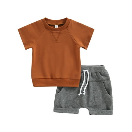 Musuos Baby Boys Short Sleeve T-Shirt Tops Drawstring Elastic Shorts Pants Tracksuit
Musuos Baby Boys Short Sleeve T-Shirt Tops Drawstring Elastic Shorts Pants Tracksuit