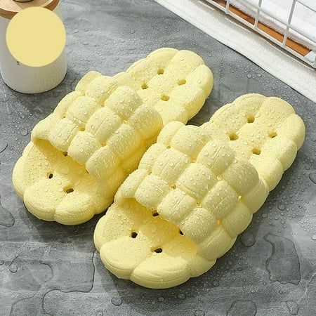 SUODUI Women s Slippers Women Slippers Bathroom Hollowed Out Slippers Convenient Quick Drying Breathable Comfortable Soft Soled Comfortable Yellow 7
SUODUI Women s Slippers Women Slippers Bathroom Hollowed Out Slippers Convenient Quick Drying Breathable Comfortable Soft Soled Comfortable Yellow 7