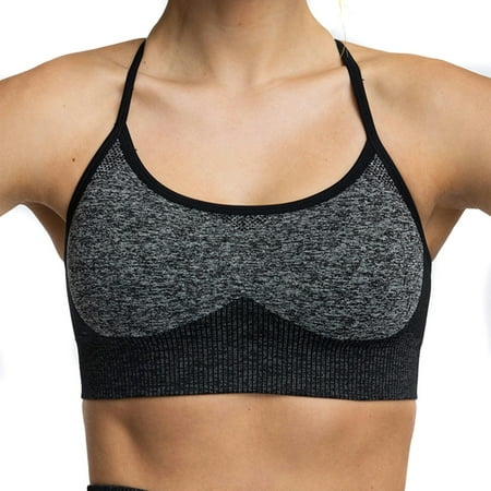 Sports Bras for Women Criss-Cross Back Low Impact Workout Fitness Yoga Bra L Black Vest
Sports Bras for Women Criss-Cross Back Low Impact Workout Fitness Yoga Bra L Black Vest