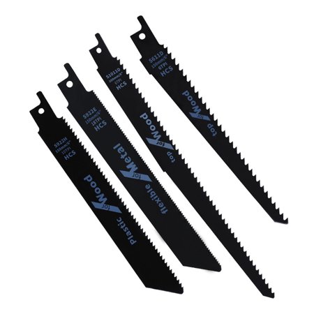 SouthEle 4Pcs Reciprocating Saw Blades High Hardness Curve Cutting Sharp Wear-resistant Strong Pruner Saw Blades for Woodworking
SouthEle 4Pcs Reciprocating Saw Blades High Hardness Curve Cutting Sharp Wear-resistant Strong Pruner Saw Blades for Woodworking