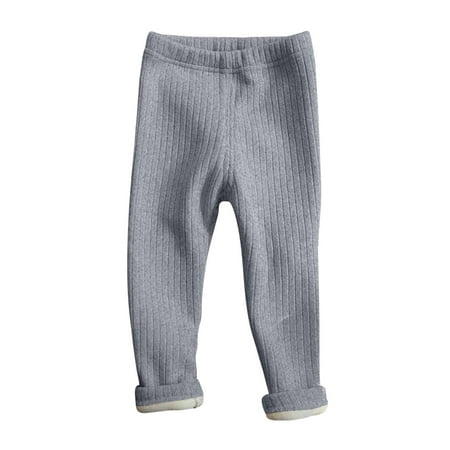 Lovskoo Girls Ankle Length Leggings Fall Winter Elastic Pants Fashion Solid Color Fleece Warm Casual Plush Leggings For 1-9 Years Old Gray
Lovskoo Girls Ankle Length Leggings Fall Winter Elastic Pants Fashion Solid Color Fleece Warm Casual Plush Leggings For 1-9 Years Old Gray
