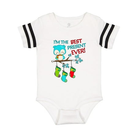 Inktastic I m the Best Present Ever!- cute Christmas owl Gift Baby Boy or Baby Girl Bodysuit
Inktastic I m the Best Present Ever!- cute Christmas owl Gift Baby Boy or Baby Girl Bodysuit