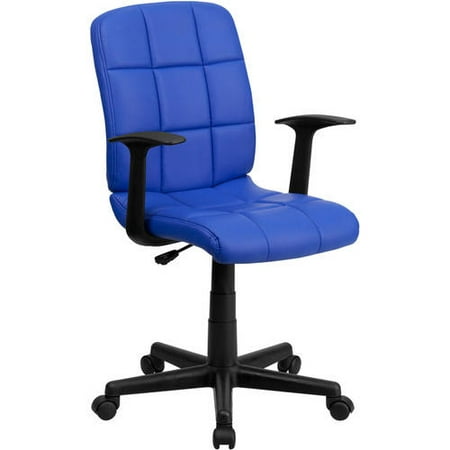 Flash Furniture Mid-Back Quilted Vinyl Swivel Task Chair 