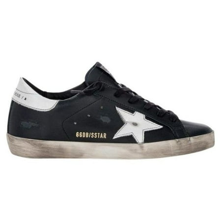GOLDEN GOOSE DELUXE BRAND Black Logo Low-top Sneakers