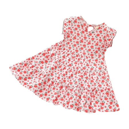 DTBPRQ Girls Boho Dresses Smocked Baby Girl Clothes Floral Toddler Dresses Spring Summer O Neck Dress
DTBPRQ Girls Boho Dresses Smocked Baby Girl Clothes Floral Toddler Dresses Spring Summer O Neck Dress