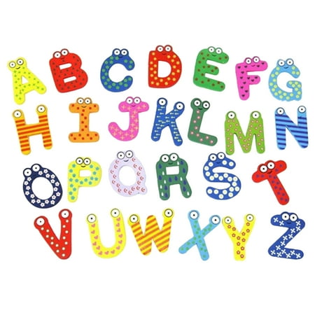 26pcs Capital Letter Wooden Magnet Sign Learning Capital Letter Fridge Magnet
26pcs Capital Letter Wooden Magnet Sign Learning Capital Letter Fridge Magnet