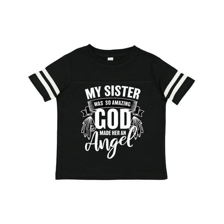 Inktastic My Sister Was So Amazing God Made Her an Angel Gift Toddler Boy or Toddler Girl T-Shirt
Inktastic My Sister Was So Amazing God Made Her an Angel Gift Toddler Boy or Toddler Girl T-Shirt