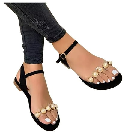 Cathalem Stretch Sandals for Women Breathable Shoes Sandals Casual Women s Leisure Outdoor Fashion Yoga Mat Sandals for Women Black 7.5
Cathalem Stretch Sandals for Women Breathable Shoes Sandals Casual Women s Leisure Outdoor Fashion Yoga Mat Sandals for Women Black 7.5