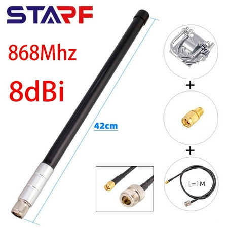 8dBi 915MHz Optimised Tuned Helium Omni Fiberglass Aerial Antenna 868MHz