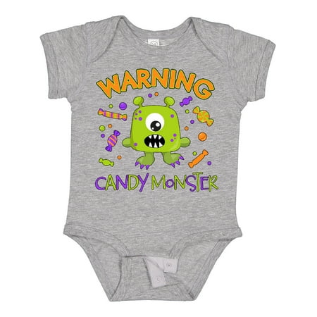 Inktastic Warning Candy Monster with Candy and Cute Green Monster Gift Baby Boy or Baby Girl Bodysuit
Inktastic Warning Candy Monster with Candy and Cute Green Monster Gift Baby Boy or Baby Girl Bodysuit