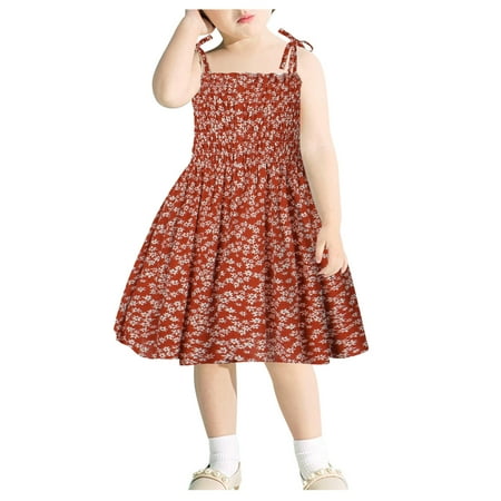 Girls Dresses Floral Clothes Beach Slip Princess Floral Skirt Flower Girl Dress Babies 3Y-4Y
Girls Dresses Floral Clothes Beach Slip Princess Floral Skirt Flower Girl Dress Babies 3Y-4Y