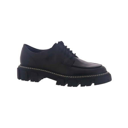 Marc Fisher LTD Womens Dorin Leather Lace-Up Oxfords