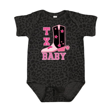 Inktastic Pink Texas Cowboy Baby Gift Baby Girl Bodysuit