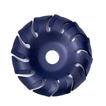 12 Teeth Wood Carving Disc 22mm Bore Grinder Wood Shaping Blade for 125 Angle Grinder Woodworking Tool