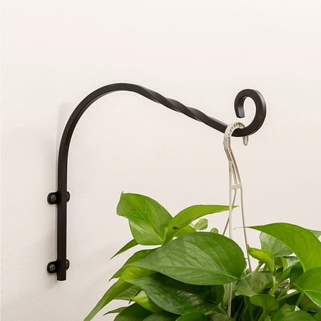 2PCS Wall Hanging Flowerpot Hook Iron Art Flowerpot Hook Garden Balcony Hanging Basket Stand Multi-purpose Hanging Hook for Home Balcony with Screws (Black)
2PCS Wall Hanging Flowerpot Hook Iron Art Flowerpot Hook Garden Balcony Hanging Basket Stand Multi-purpose Hanging Hook for Home Balcony with Screws (Black)