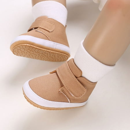 

AOOCHASLIY Baby Days Savings Shoes Event Baby Boys Toddler Shoes Cute Fashion Solid Color Crib Shoes Casual Soft Sole Shoes