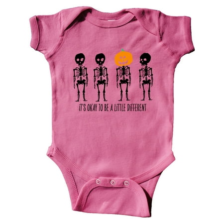 Inktastic It s Okay to be a Little Different Skeletons and Pumpkins Gift Baby Boy or Baby Girl Bodysuit
Inktastic It s Okay to be a Little Different Skeletons and Pumpkins Gift Baby Boy or Baby Girl Bodysuit