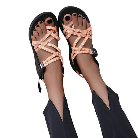 PEASKJP House Slippers Summer 2023 New Solid Open Toe Round Toe Casual Wedges Sandals Party Sandals Orange 9
PEASKJP House Slippers Summer 2023 New Solid Open Toe Round Toe Casual Wedges Sandals Party Sandals Orange 9