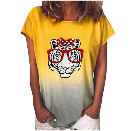 Shirts for Women Shirts for Women Women s Fashion O-Neck Print Short Sleeve T-shirt Casual Loose Blouse Tops Crop Top Workout Tops for Women Clearance 2022 White Tank Tops Women Yellow 2XL
Shirts for Women Shirts for Women Women s Fashion O-Neck Print Short Sleeve T-shirt Casual Loose Blouse Tops Crop Top Workout Tops for Women Clearance 2022 White Tank Tops Women Yellow 2XL