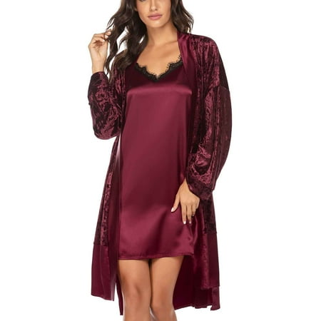 Ichuanyi Sleepwear Clearance Woman Fashion Solid Color Lace Long Sleeves Plus Size Nightgown Loose Tops Blouse Home Wear
Ichuanyi Sleepwear Clearance Woman Fashion Solid Color Lace Long Sleeves Plus Size Nightgown Loose Tops Blouse Home Wear