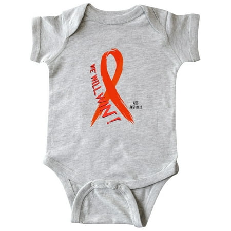 Inktastic We Will Win! AIDS Awareness with Red Ribbon Gift Baby Boy or Baby Girl Bodysuit
Inktastic We Will Win! AIDS Awareness with Red Ribbon Gift Baby Boy or Baby Girl Bodysuit